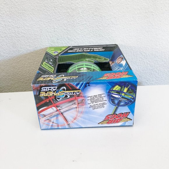 NEW Air Hogs Atmosphere Axis Hovering Sphere Wave Control Spin Master, Green Toy - Picture 6 of 6